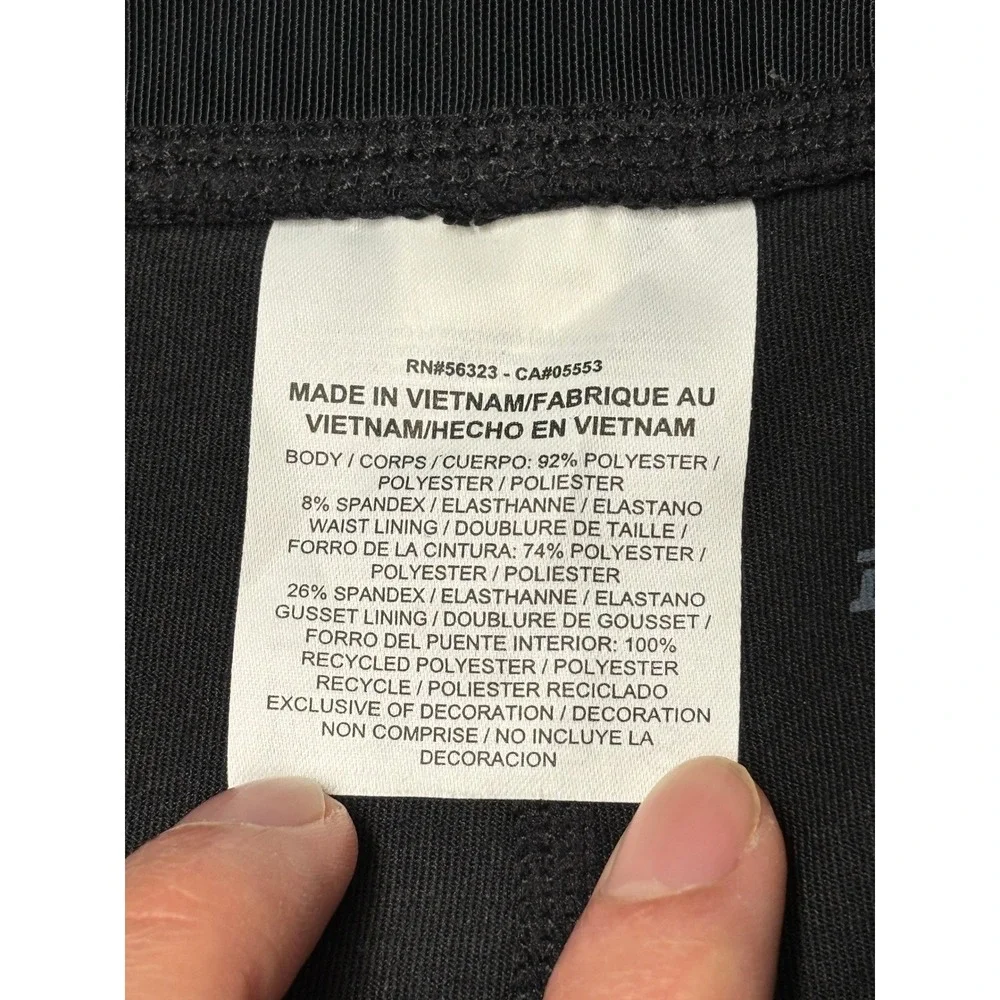 NWT Nike Power Essential Running Tights Womens XL W32 L28 Black Dri-FIT Leggings